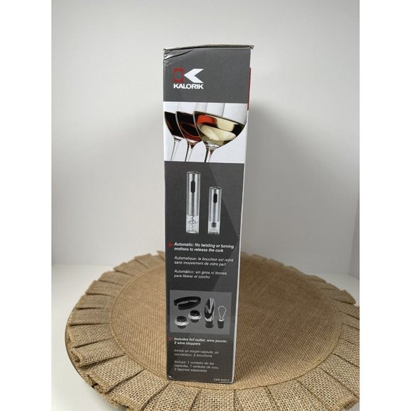 KALORIK Wine Center Opener Preserver Vacuum Seal and Charging Base NEW in Box - Picture 11 of 15
